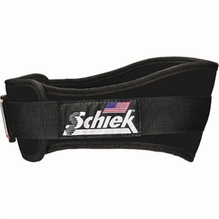 Schiek Sports Schiek Sport 2004-S 4.75 Inch Original Nylon Belt  Black  Small 2004-S